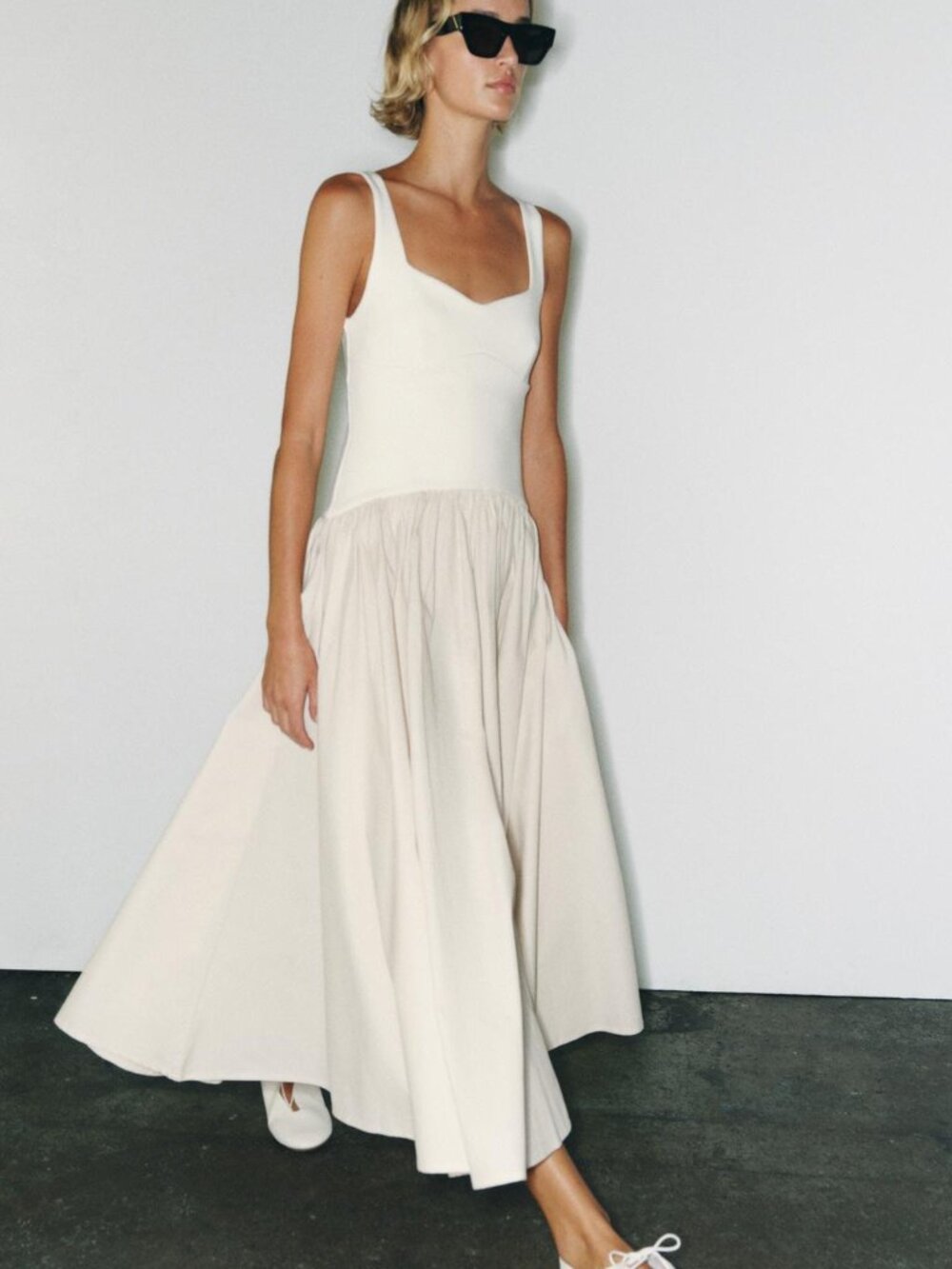 ZARA COMBINED MIDI DRESS 2335/629/170